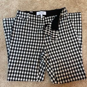 Derek Lam 10 Crosby Gingham Cropped Trousers